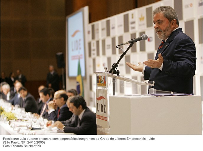 Presidente Lula durante encontro com empresários integrantes do Grupo de Líderes Empresariais - Lide.jpg