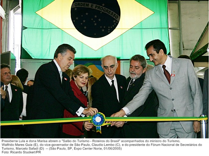 Presidente Lula e dona Marisa abrem o Salão do Turismo - Roteiros do Brasil acompanhados do ministro do Turismo.jpg