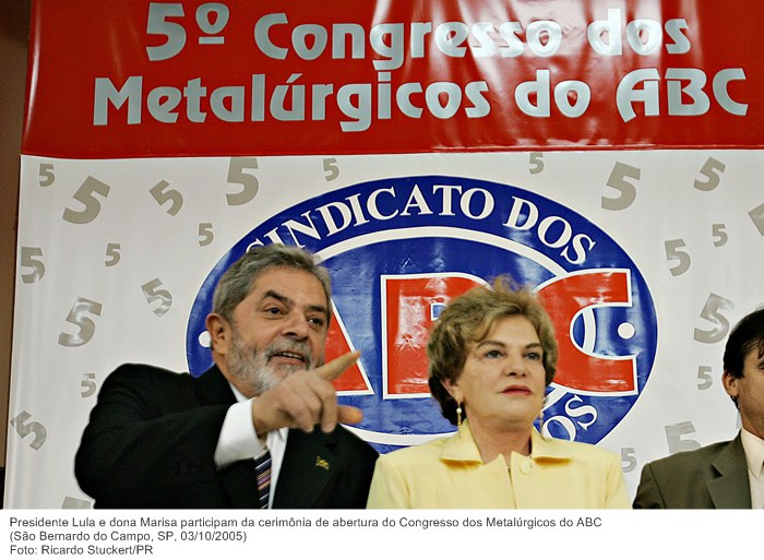 Presidente Lula e dona Marisa participam da cerimônia de abertura do Congresso dos Metalúrgicos do ABC.jpg