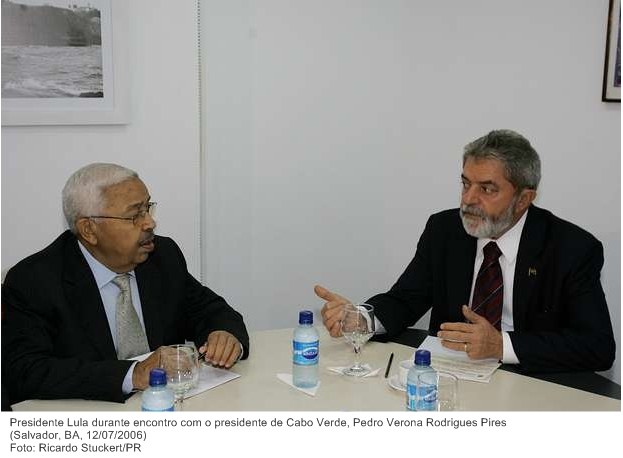 Presidente Lula durante encontro com o presidente de Cabo Verde, Pedro Verona Rodrigues Pires.jpg