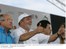 Presidente Lula, ao lado do governador do Ceará, Lúcio Alcântara, durante cerimônia que marca o início das obras da ferrovia Nova Transnordestina.jpg