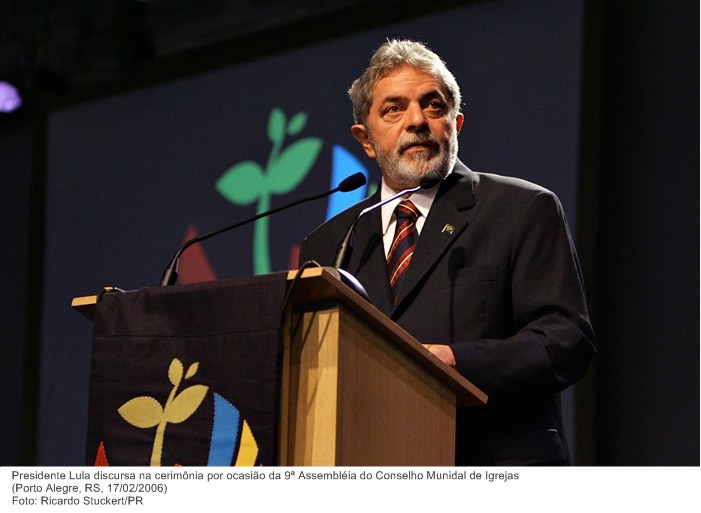 Presidente Lula discursa na cerimônia por ocasião da 9ª Assembléia do Conselho Mundial de Igrejas.jpg