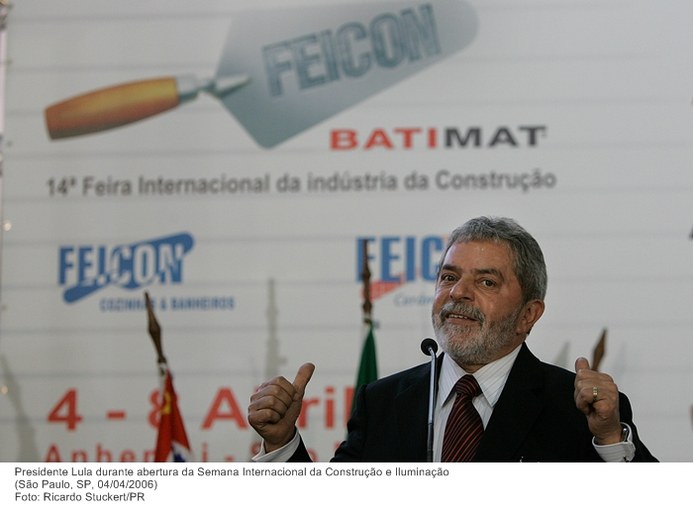 Presidente Lula durante abertura da Semana Internacional da Construção e Iluminação.jpg