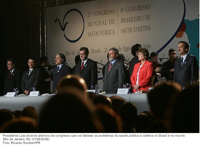 Presidente Lula durante abertura de congresso que vai debater os problemas da saúde pública e coletiva no Brasil e no mundo.jpg