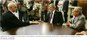 Presidente Lula e o ministro da Justiça, Márcio Thomaz Bastos, conversam com o governador de São Paulo, Cláudio Lembo, na chegada ao estado.jpg