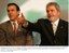 Presidente Lula e o ministro do Trabalho e Emprego, Luiz Marinho, durante cerimônia de lançamento do Plano Nacional de Qualificação Profissional do Prominp.jpg