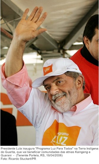 Presidente Lula inaugura Programa Luz Para Todos na Terra Indígena do Guarita, que vai beneficiar comunidades das etnias Kaingang e Guarani.jpg