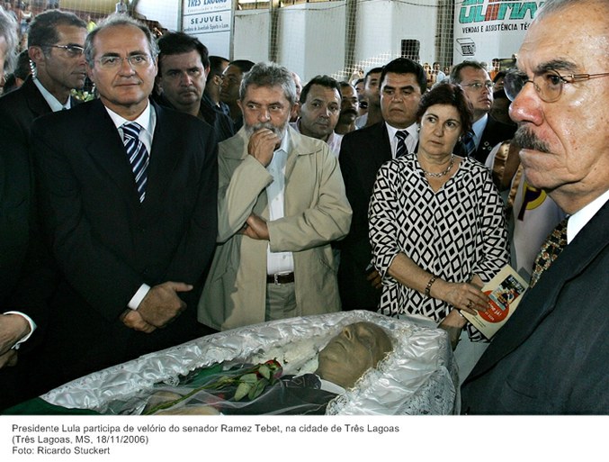Presidente Lula participa de velório do senador Ramez Tebet, na cidade de Três Lagoas.jpg