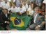 Presidente Lula , acompanhado do governador Sérgio Cabral, visita os atletas dos Jogos Parapan-Americanos Rio-2007.