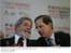 Presidente Lula conversa com o ministro do Desenvolvimento, Indústria e Comércio Exterior, Luiz Furlan, durante abertura da Semana Internacional da Construção.