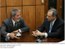 Presidente Lula conversa com o presidente mundial do Deutsche Bank S.A, Clemens Boersig, no Aeroporto de Congonhas, após cumprir agenda no Rio de Janeiro.