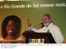 Presidente Lula discursa durante lançamento do PAC Saneamento e Urbanização no estado do Rio Grande do Sul.