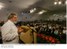 Presidente Lula discursa na cerimônia de inauguração da fábrica de resina PET do grupo italiano Mossi & Ghisolfi.
