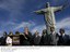 Presidente Lula discursa no Rio de Janeiro, em apoio à campanha 'Vote no Cristo. Ele é uma Maravilha.