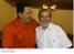 Presidente Lula durante encontro com o presidente da Venezuela, Hugo Chávez.