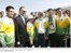Presidente Lula e a primeira-dama Marisa Letícia posam para foto com o presidente do Comitê Olímpico Brasileiro (COB), Carlos Nuzman, e equipe brasileira de judô.