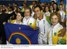 Presidente Lula e a primeira-dama Marisa Letícia posam para foto oficial com atletas brasileiros que participam dos Jogos Pan-Americanos.