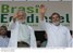 Presidente Lula e o governador da Bahia, Jaques Wagner, durante inauguração de usina de biodiesel em Iraquara, na Bahia.
