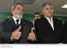 Presidente Lula e o governador de Goiás, Alcides Rodrigues, durante inauguração do Complexo Agroindustrial da Perdigão em Mineiros.