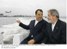 Presidente Lula e o governador Sérgio Cabral, durante visita à Baía de Guanabara, no Rio de Janeiro.