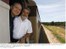 Presidente Lula e o presidente do Senado, Renan Calheiros, durante visita inaugural em trecho da ferrovia Norte-Sul no estado do Tocantins.