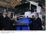 Presidente Lula e representantes da Scania descerram placa comemorativa aos 50 anos da empresa no Brasil.