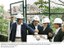 Presidente Lula, o governador do Rio, Sérgio Cabral, e o ministro das Cidades, Márcio Fortes, durante visita a Pavão, Pavãozinho e Cantagalo para dar início às obras de urbanização.