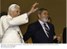 Presidente Lula recebe Sua Santidade, o Papa Bento XVI, que vem ao Brasil para uma visita de cinco dias (2).