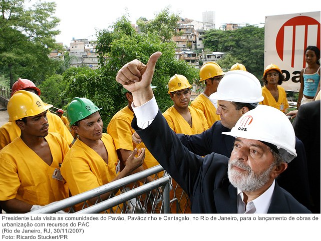 Presidente Lula visita as comunidades do Pavão, Pavãozinho e Cantagalo, no Rio de Janeiro, para o lançamento de obras de urbanização com recursos do PAC.