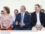 Presidente Lula, a ministra da Casa Civil, Dilma Rousseff e o governador de Pernambuco, Eduardo Campos, durante cerimônia de inauguração dos campi UNIVASF.