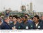 Presidente Lula ao lado de funcionários da Bayer de Belford Roxo, durante cerimônia de comemoração dos 50 anos do Parque Industrial da Bayer.