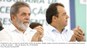 Presidente Lula, ao lado do governador do Rio de Janeiro, Sérgio Cabral, durante cerimônia na comunidade da Rocinha, no Rio de Janeiro.jpg