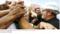 Presidente Lula cumprimenta populares durante visita à Cidade Nova, em Manaus.