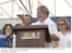 Presidente Lula discursa durante cerimônia de assinatura de ordem de início das obras do PAC na comunidade de Manguinhos.