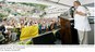 Presidente Lula discursa durante cerimônia de assinatura de ordem de início de obras do PAC na comunidade da Rocinha.