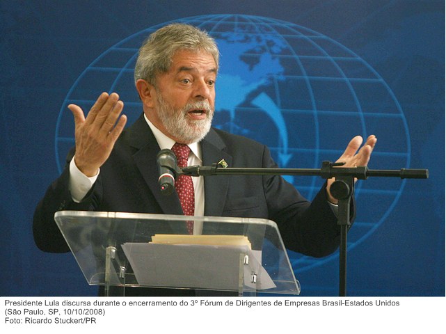 Presidente Lula discursa durante o encerramento do 3º Fórum de Dirigentes de Empresas Brasil-Estados Unidos (2).