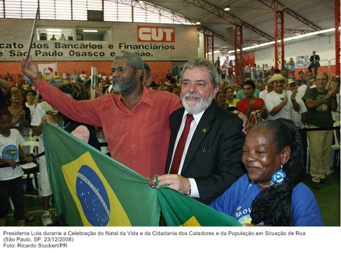 Presidente Lula durante a Celebração do Natal da Vida e da Cidadania dos Catadores e da População em Situação de Rua (2).