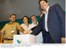 Presidente Lula durante cerimônia de inauguração da expansão da refinaria Alunorte e anúncio da implantação do pólo siderúrgico em Marabá.