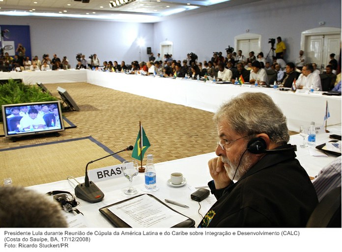 Presidente Lula durante Reunião de Cúpula da América Latina e do Caribe sobre Integração e Desenvolvimento (CALC).
