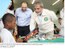 Presidente Lula durante visita à escola de ensino fundamental inaugurada em Araraquara, que recebeu R$ 792 mil do governo federal, provenientes do Fundo Nacional de Desenvolvimento da Educação.