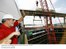 Presidente Lula durante visita às obras da eclusa de Tucuruí.