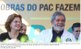 Presidente Lula e a ministra-chefe da Casa Civil, Dilma Rousseff, durante cerimônia de assinatura de ordens de serviço de início de obras do PAC na Baixada Fluminense.