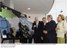 Presidente Lula e Dona Marisa durante cerimônia de inauguração da Embrapa Monitoramento por Satélite.