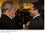 Presidente Lula e o cardiologista Roberto Kalil durante cerimônia de inauguração do Centro de Cardiologia do Hospital Sírio-Libanês.