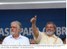 Presidente Lula e o governador da Bahia, Jaques Wagner, durante cerimônia de assinatura de atos do PAC no município de Lauro de Freitas.