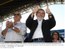 Presidente Lula e o governador de Santa Catarina, Luiz Henrique da Silveira, durante a cerimônia de lançamento do programa de revitalização do Maciço do Morro da Cruz.