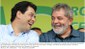 Presidente Lula e o governador do Amazonas, Eduardo Braga, durante solenidade de inauguração do projeto de urbanização de Igarapé da Cachoeirinha.