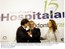 Presidente Lula e o ministro da Saúde, José Gomes Temporão, na abertura da 15ª Feira Internacional de Produtos, Equipamentos, Serviços e Tecnologia para Hospitais, Laboratórios, Farmácias.