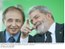 Presidente Lula e o ministro das Cidades, Marcio Fortes, durante cerimônia de assinatura de ordens de serviços de início das obras do PAC em municípios das regiões de Campinas e Sorocaba.