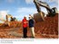 Presidente Lula e o presidente da Venezuela, Hugo Chávez, conferem o andamento das obras da Refinaria Abreu e Lima.